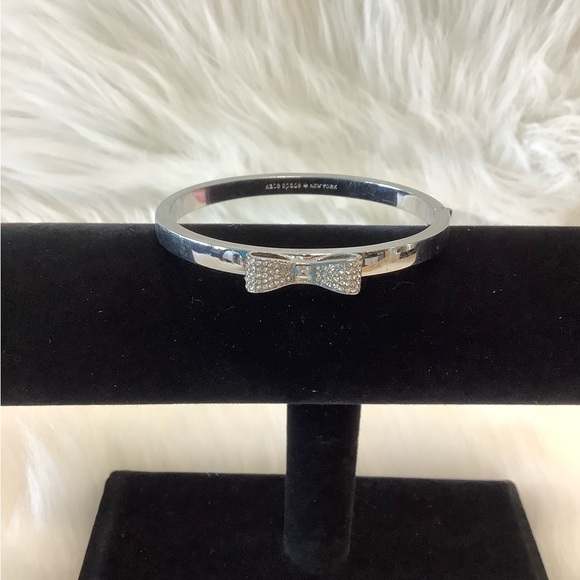 ♠️ KATE SPADE ♠️ Pave Bow Bangle - Picture 7 of 9